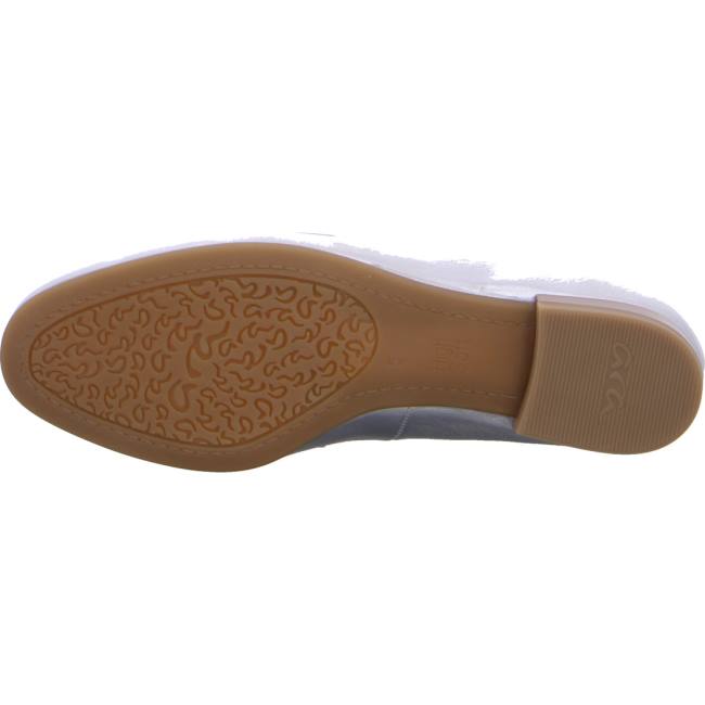 Grey Ara Shoes Kent Gold Women's Loafers | ARA478PFS