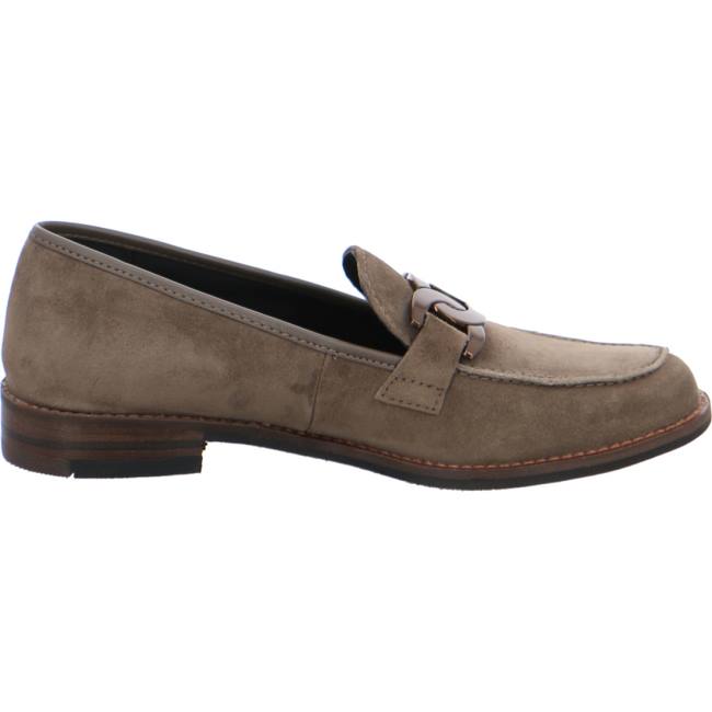 Grey Ara Shoes Kent Taiga Women's Loafers | ARA392EVJ