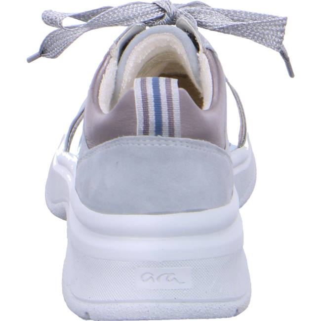 Grey Ara Shoes Lace-ups Roma Women's Sneakers | ARA021RQL