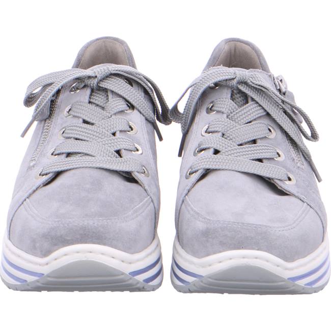 Grey Ara Shoes Lace-ups Sapporo Oyster Women's Sneakers | ARA251UHV