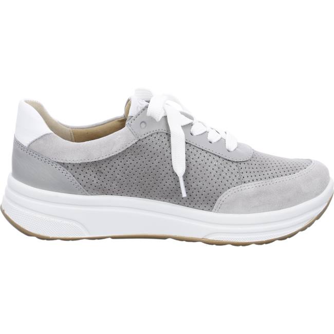 Grey Ara Shoes Lace-ups Sapporo Pebble Women's Sneakers | ARA964CWA