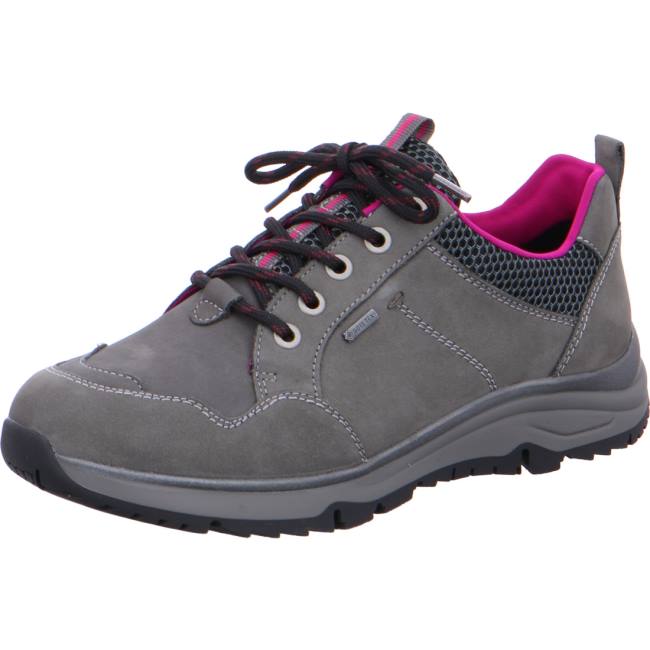 Grey Ara Shoes Lace-ups Tirol Women\'s Sneakers | ARA685ZFX