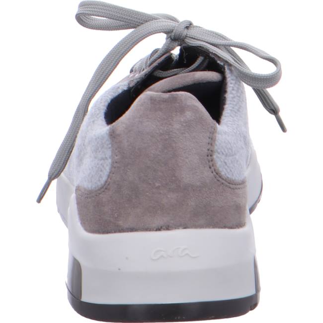 Grey Ara Shoes Los Angeles Men's Sneakers | ARA428WJB