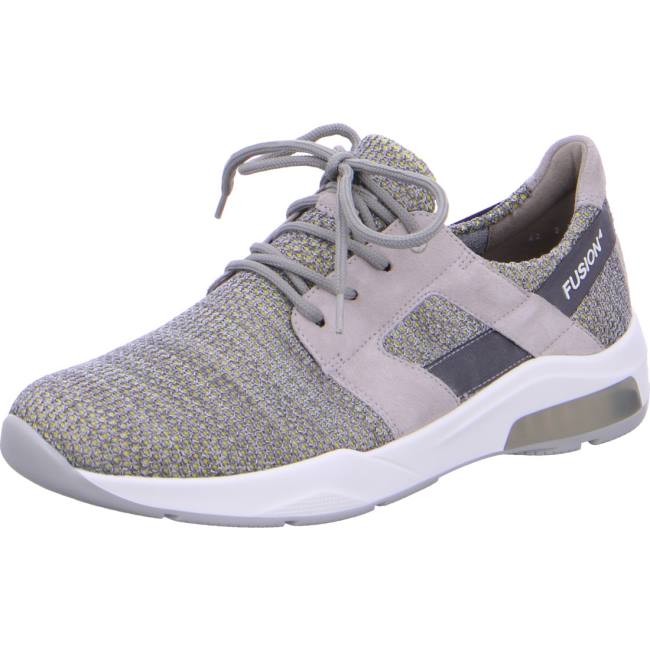 Grey Ara Shoes Los Angeles Men\'s Sneakers | ARA931YVU