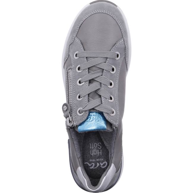 Grey Ara Shoes Noyster Women's Sneakers | ARA425KWX