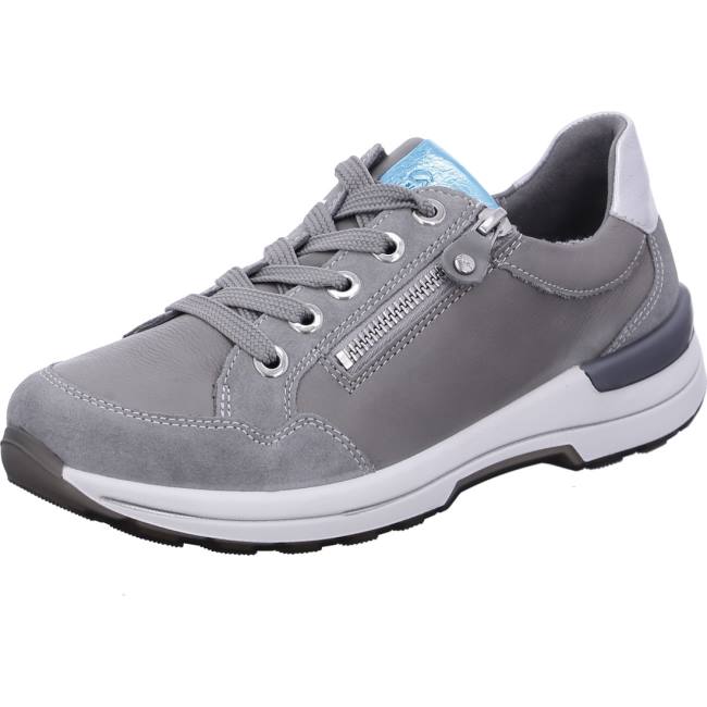 Grey Ara Shoes Noyster Women\'s Sneakers | ARA425KWX