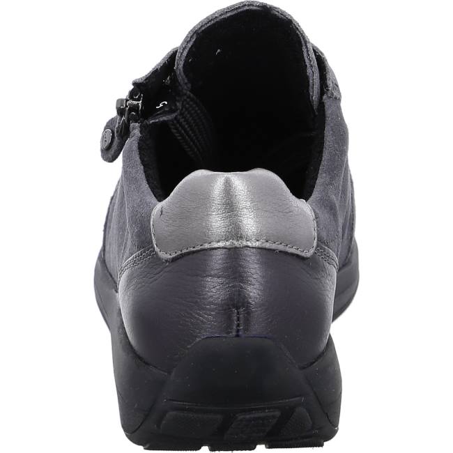 Grey Ara Shoes Osaka Grafit Women's Sneakers | ARA420BNK