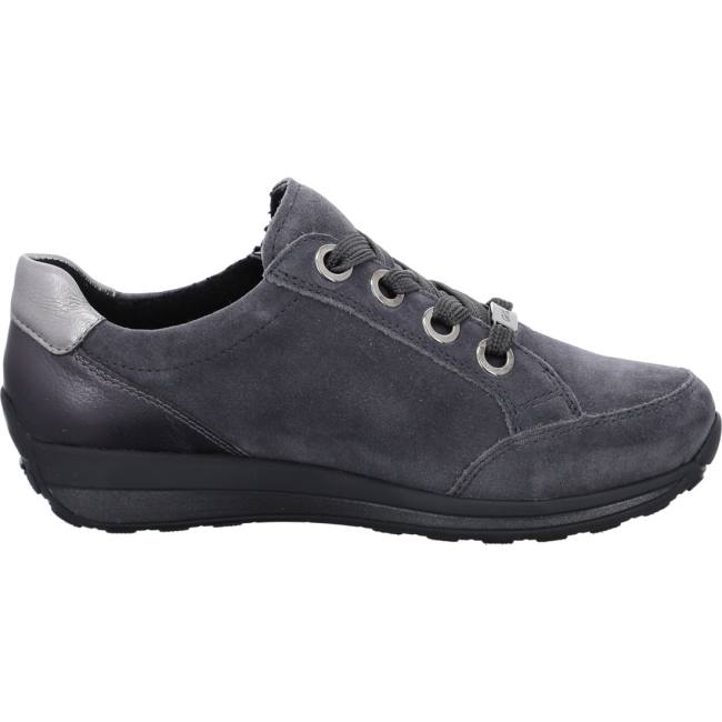 Grey Ara Shoes Osaka Grafit Women's Sneakers | ARA420BNK