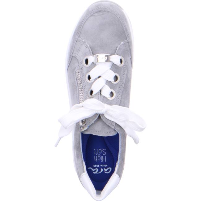 Grey Ara Shoes Osaka Oyster Women's Sneakers | ARA246IMO