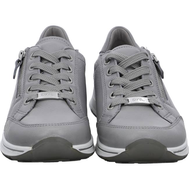 Grey Ara Shoes Osaka Oyster Women's Sneakers | ARA719FRO