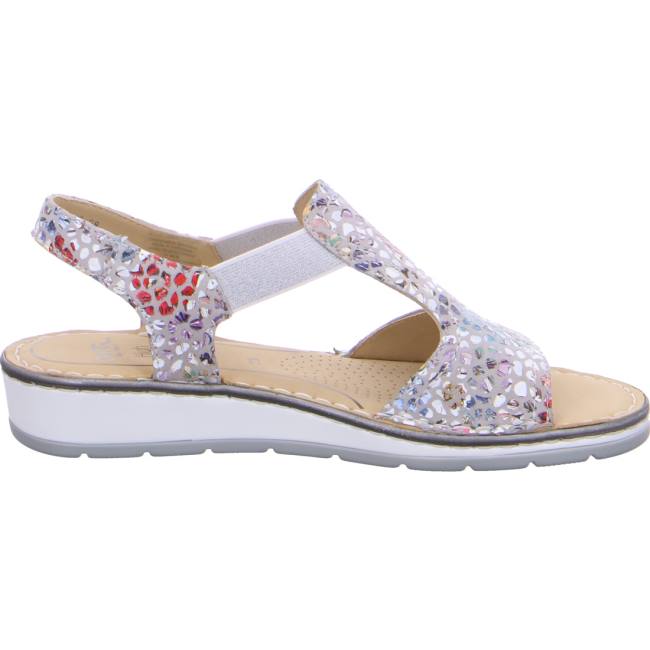 Grey Ara Shoes Positano Women's Sandals | ARA203UMR