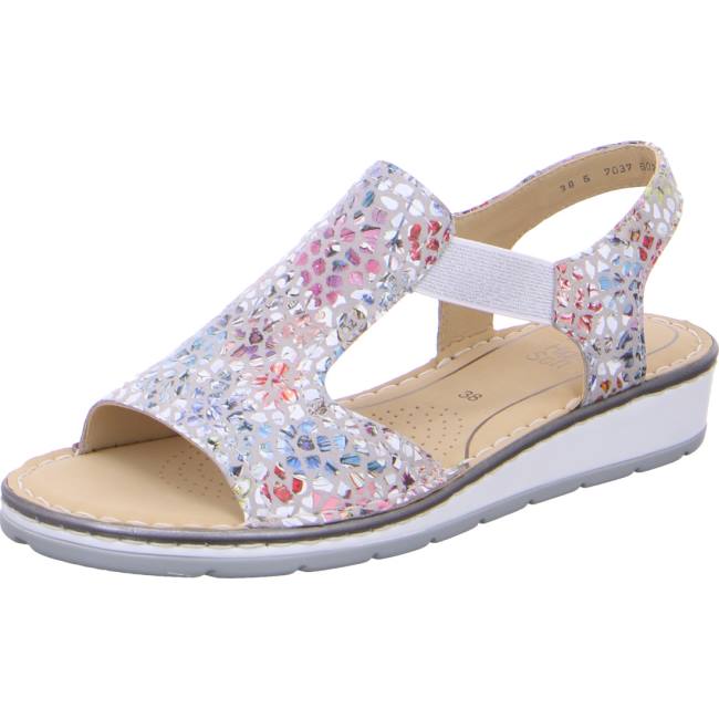 Grey Ara Shoes Positano Women\'s Sandals | ARA203UMR