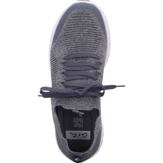 Grey Ara Shoes San Diego Men's Sneakers | ARA471OEC