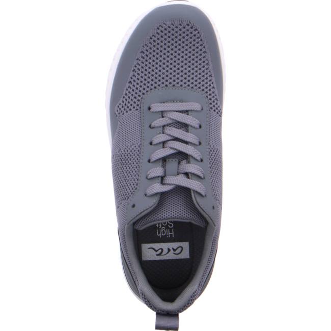 Grey Ara Shoes San Diego Men's Sneakers | ARA918EHX