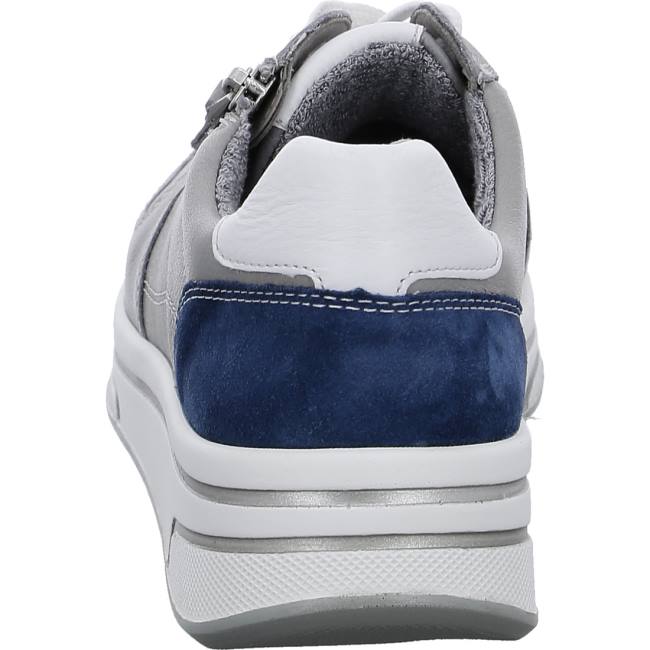 Grey Ara Shoes Sapporo Oyster Women's Sneakers | ARA951LZD