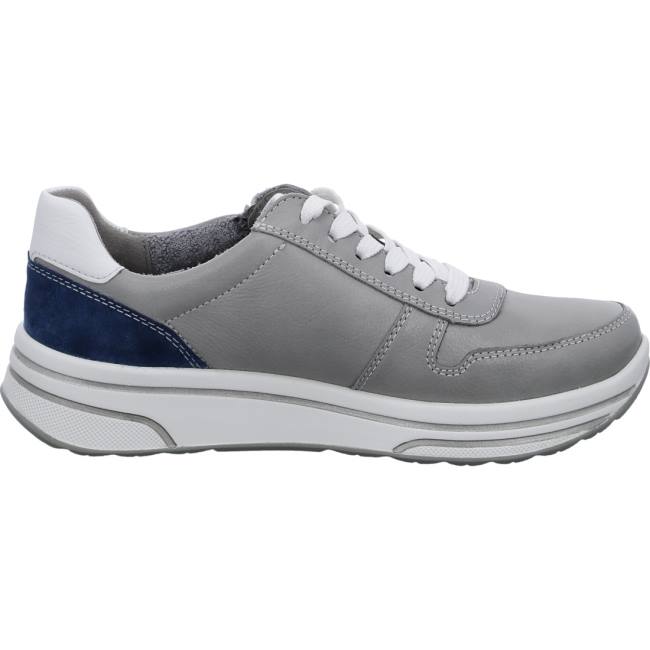 Grey Ara Shoes Sapporo Oyster Women's Sneakers | ARA951LZD