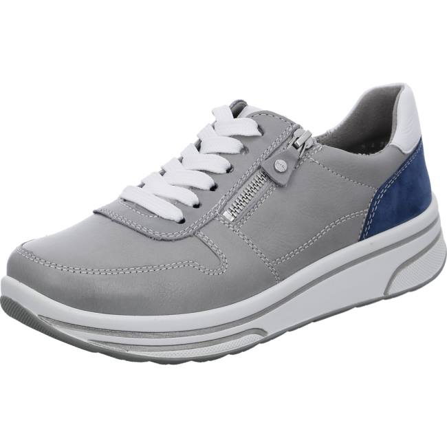 Grey Ara Shoes Sapporo Oyster Women\'s Sneakers | ARA951LZD