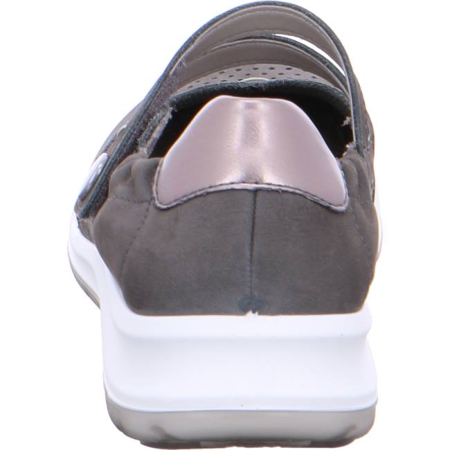 Grey Ara Shoes Slip-ons Tokio Women's Loafers | ARA834BCH