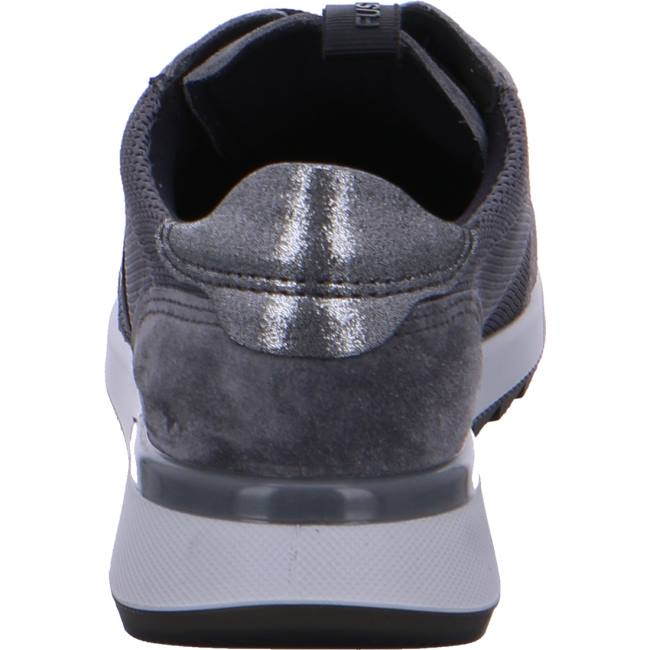 Grey Ara Shoes Venice Graphit Women's Sneakers | ARA843XGE