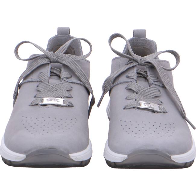 Grey Ara Shoes Venice Oyster Women's Sneakers | ARA601KAJ