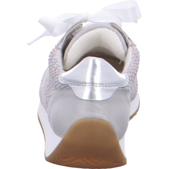 Grey / White Ara Shoes Lissabon Candy-white Women's Sneakers | ARA450HDP