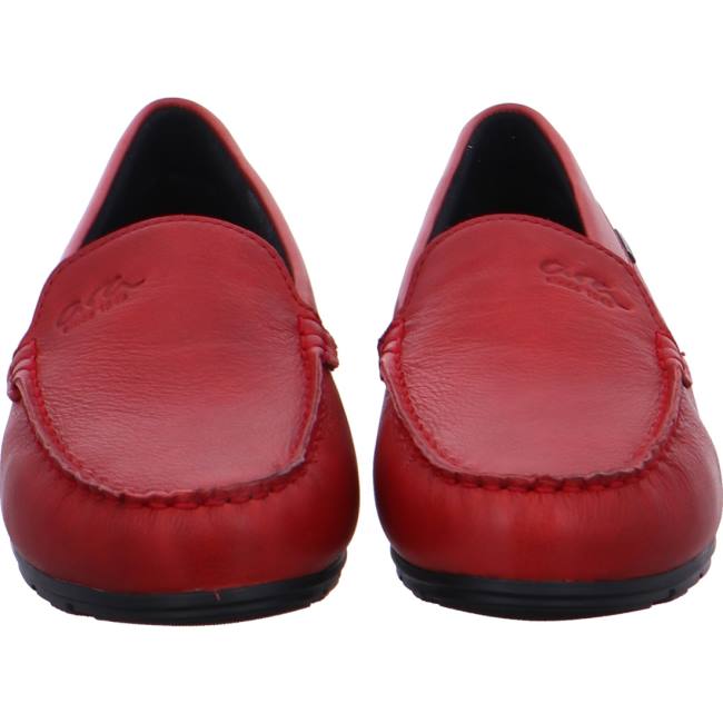 Red Ara Shoes Alabama Women's Loafers | ARA457UFE