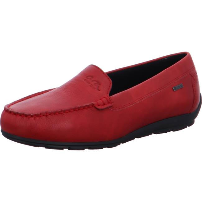 Red Ara Shoes Alabama Women\'s Loafers | ARA457UFE