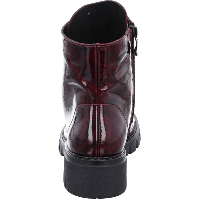 Red Ara Shoes Ankle Dover Chianti Women's Boots | ARA645NYP