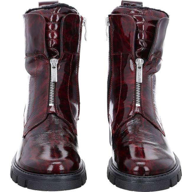 Red Ara Shoes Ankle Dover Chianti Women's Boots | ARA895LCW