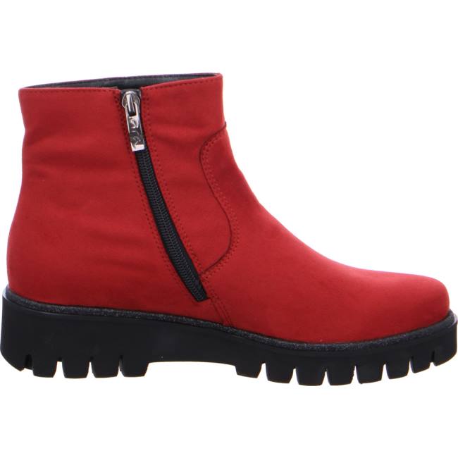 Red Ara Shoes Ankle Jackson Women's Boots | ARA140XIO