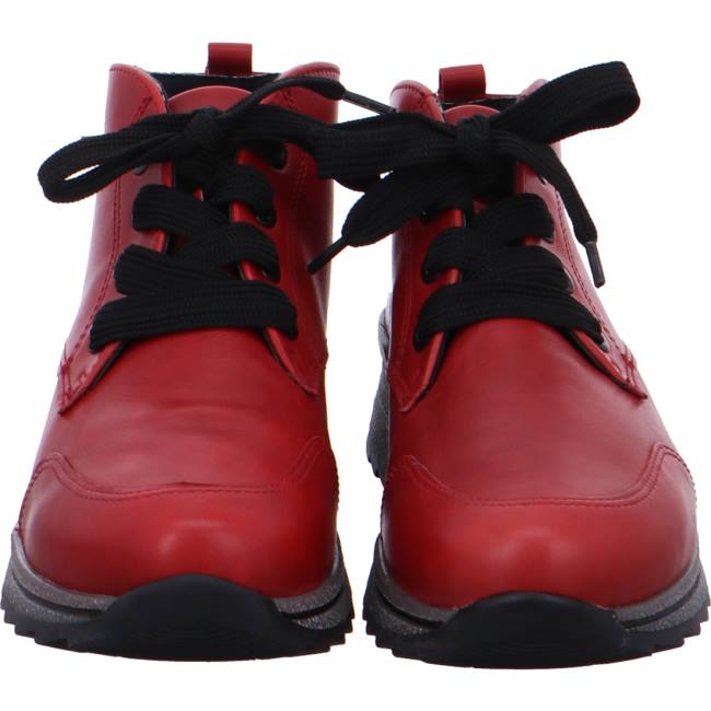 Red Ara Shoes Ankle Osaka Women's Lace Up Shoes | ARA814SYX