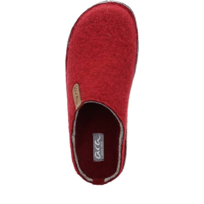 Red Ara Shoes Cosy Women's Slippers | ARA147KSE