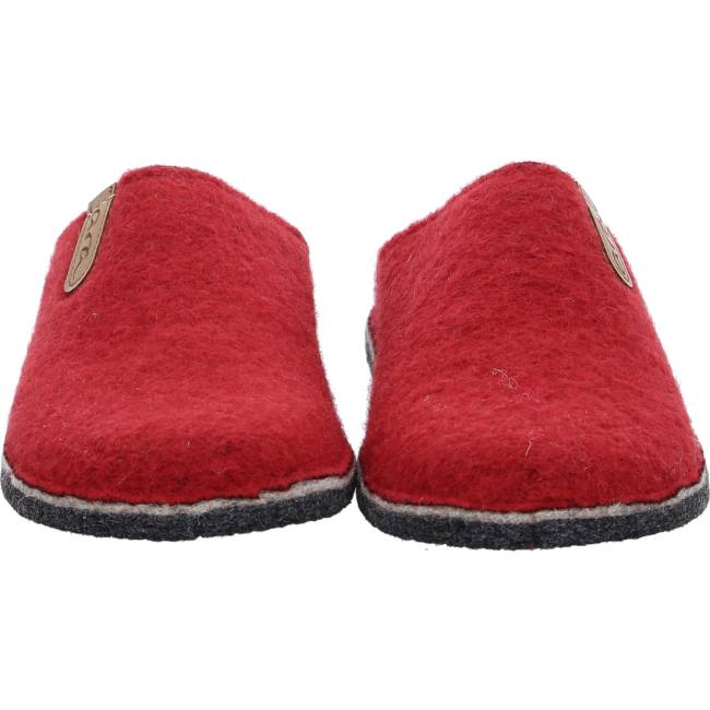 Red Ara Shoes Cosy Women's Slippers | ARA147KSE