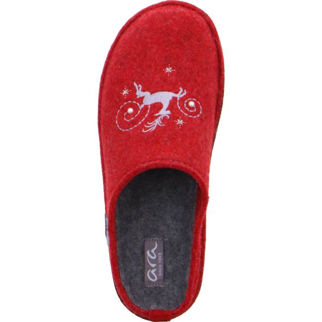 Red Ara Shoes Cosy Women's Slippers | ARA496MBZ