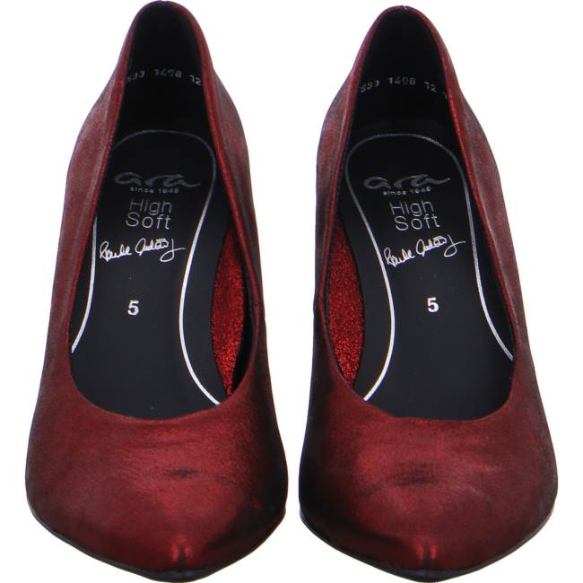 Red Ara Shoes Court Shoes Frauke Women's Pumps | ARA580CNU