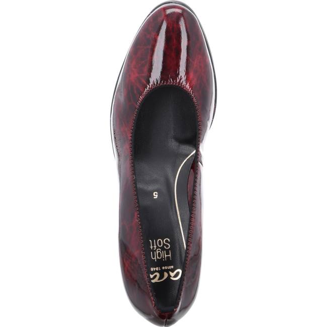 Red Ara Shoes Court Shoes Orly Chianti Women's Pumps | ARA328YDW