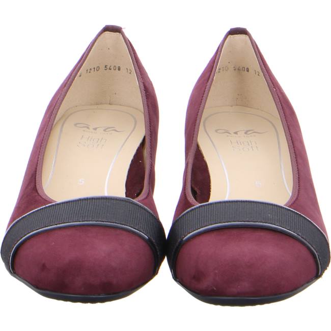 Red Ara Shoes Courts Vicenza Women's Pumps | ARA635BVZ