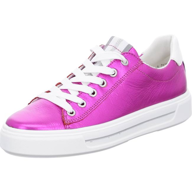 Red Ara Shoes Courtyard Pink Women\'s Sneakers | ARA970HZV