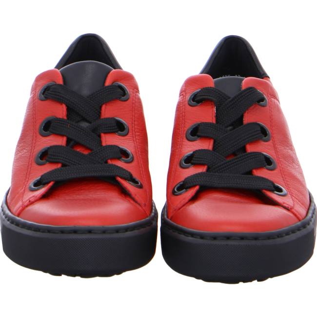 Red Ara Shoes Courtyard Women's Sneakers | ARA249MIV