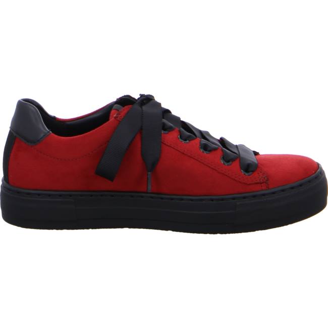 Red Ara Shoes Courtyard Women's Sneakers | ARA356GET