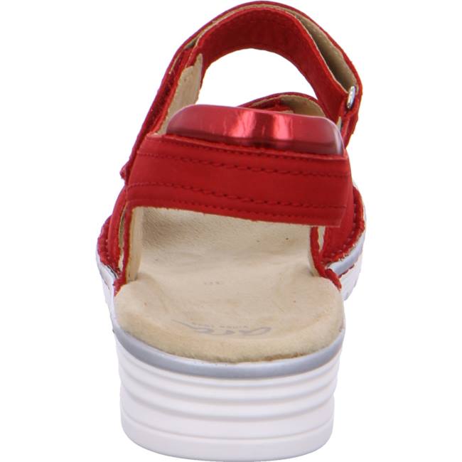 Red Ara Shoes Havanna Women's Sandals | ARA501ORP