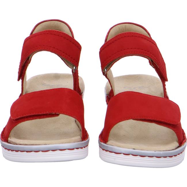 Red Ara Shoes Havanna Women's Sandals | ARA501ORP