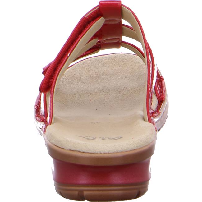 Red Ara Shoes Hawaii Women's Mules | ARA069HYF