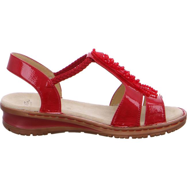 Red Ara Shoes Hawaii Women's Sandals | ARA492HZD