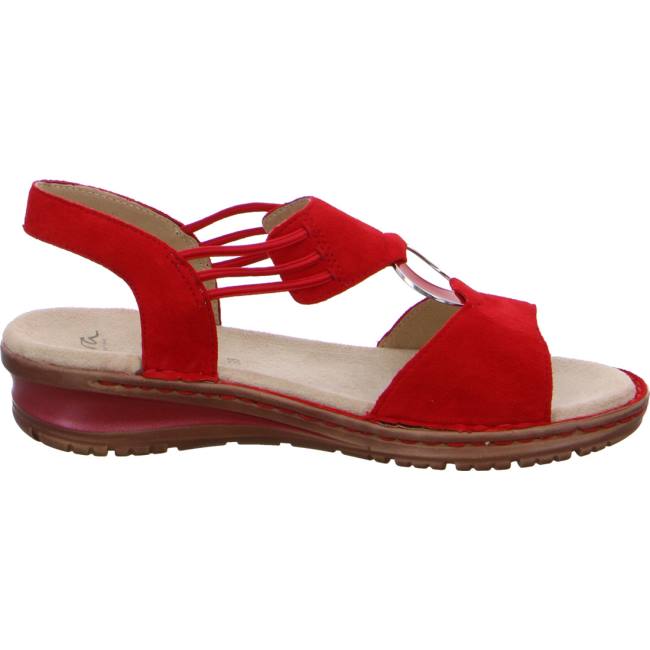 Red Ara Shoes Hawaii Women's Sandals | ARA829PZB