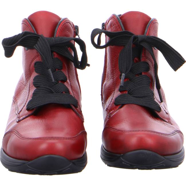 Red Ara Shoes Lace-ups Osaka Women's Boots | ARA317GKB