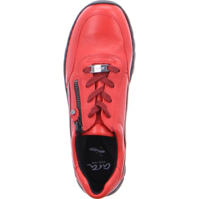 Red Ara Shoes Lace-ups Tampa Women's Sneakers | ARA896YFS