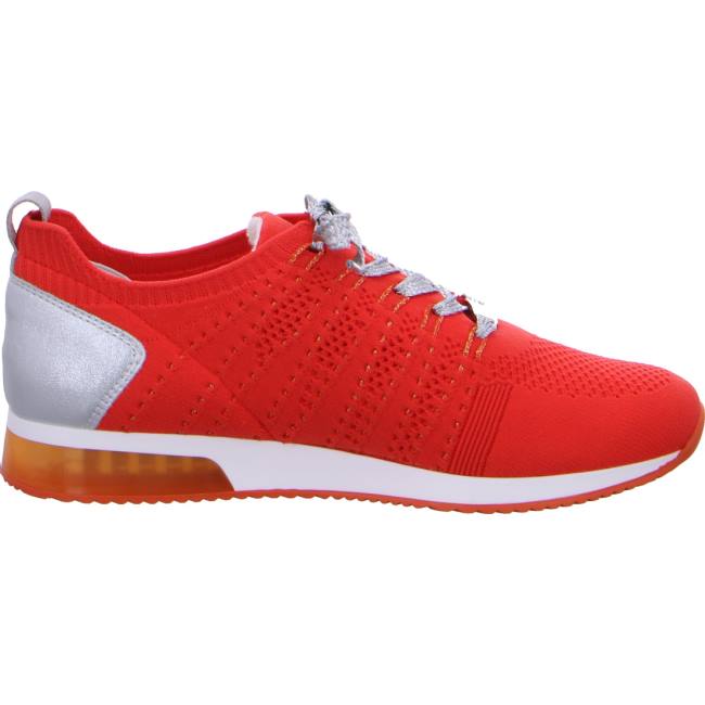 Red Ara Shoes Lissabon Women's Sneakers | ARA469NOV