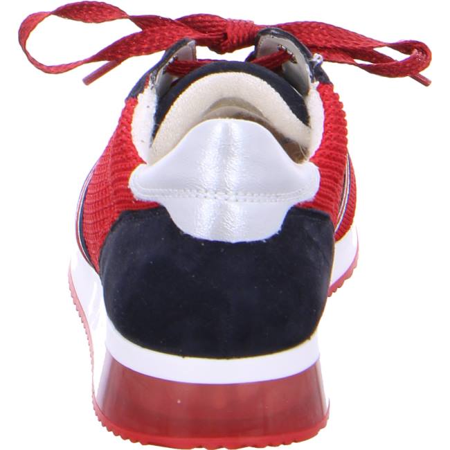 Red Ara Shoes Lissabon Women's Sneakers | ARA584PTA