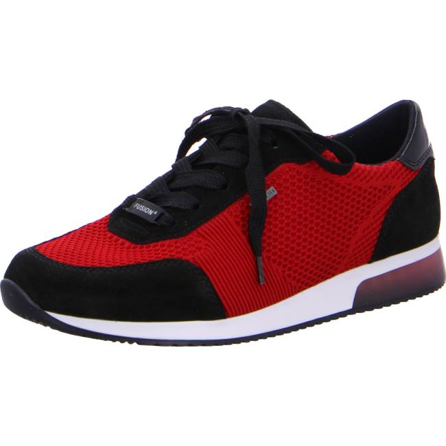 Red Ara Shoes Lissabon Women\'s Sneakers | ARA824UDG